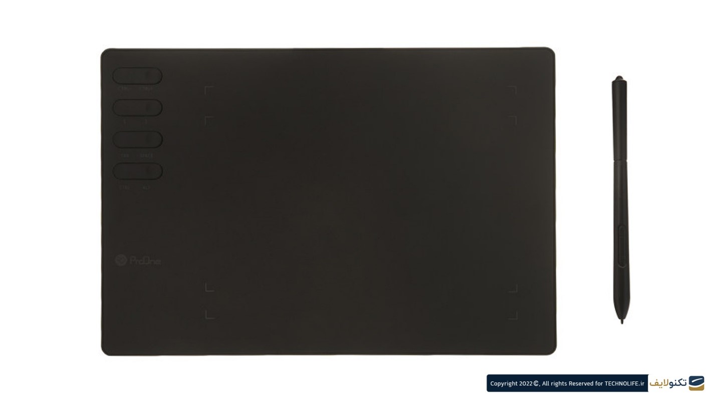 تبلت گرافیکی پرووان مدل pdt6000 به همراه قلم نوری